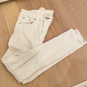 Rag & Bone White Skinny Jeans